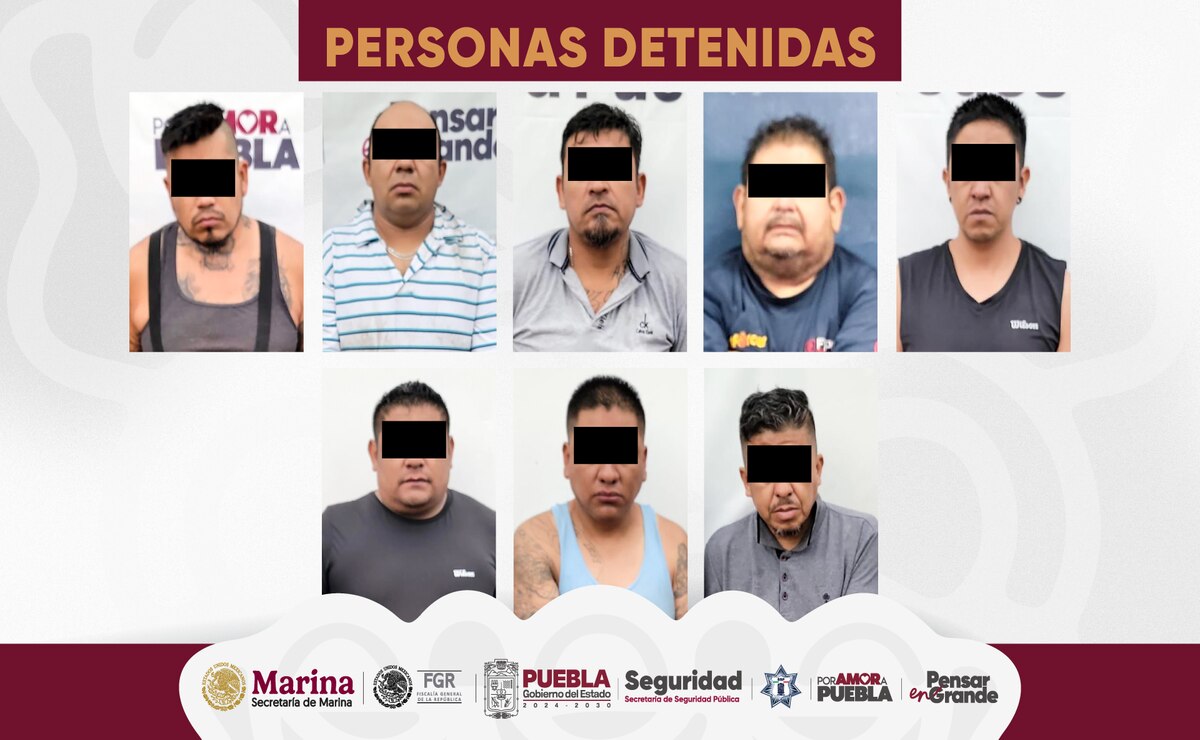 Detiene SSP y SEMAR a presuntos asaltantes a transporte de carga
