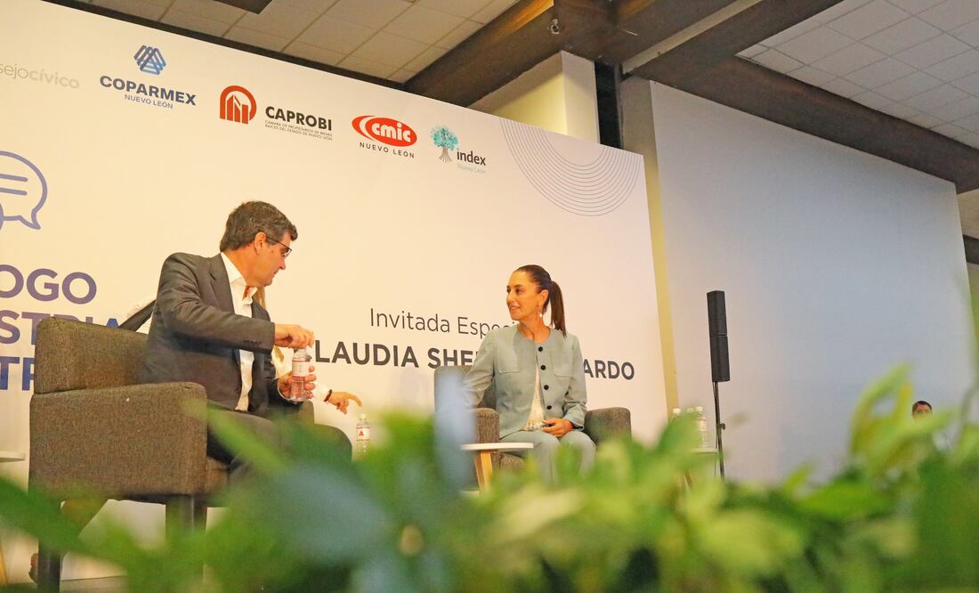 Claudia Sheinbaum conversó con empresarios en Monterrey | Foto: Especial