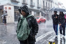 Lluvia y granizada causan afectaciones en distintos puntos de la ciudad de Puebla