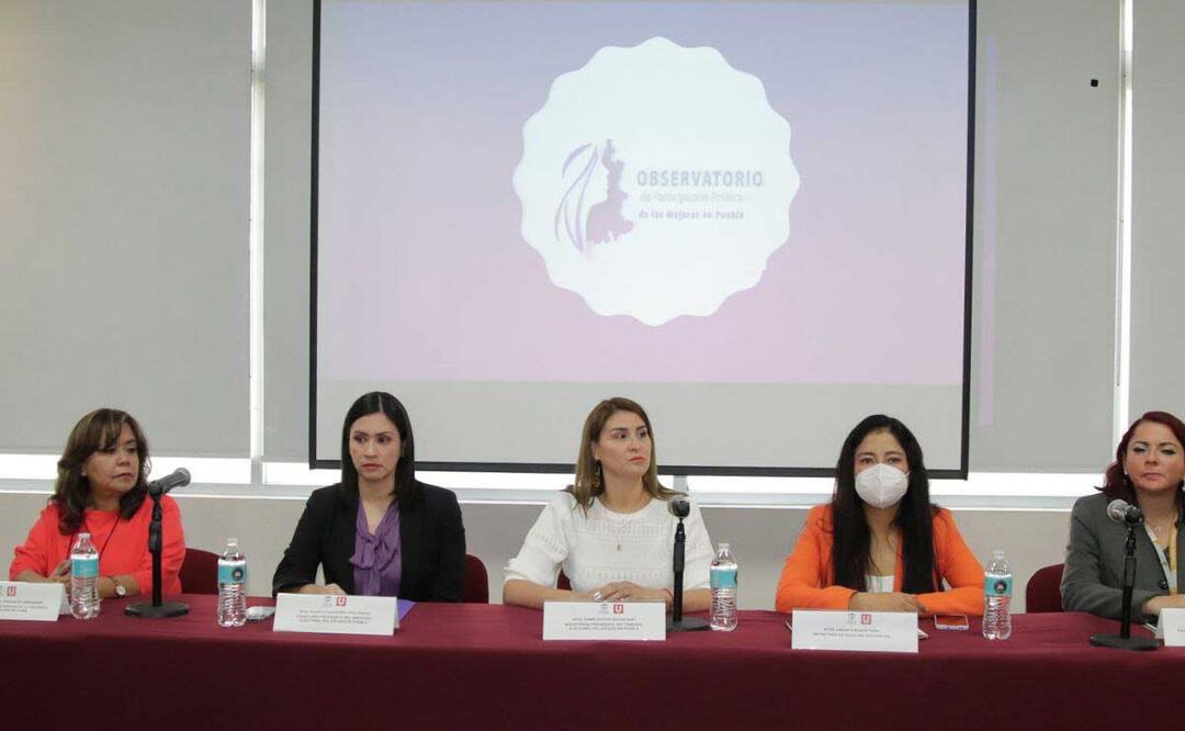 Este 25 de enero del 2023 se dio a conocer la agenda del Observatorio de Participación Política de las Mujeres | Foto: Agencia Es Imagen para el Universal Puebla