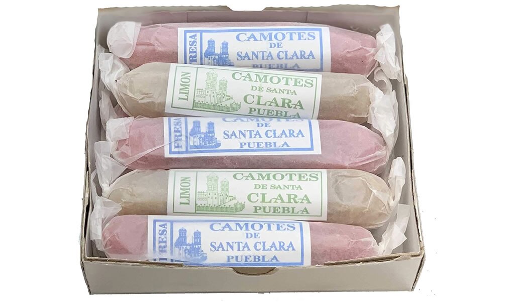 De qué están hechos los camotes poblanos