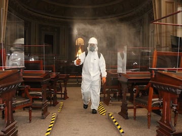 Sin rastro de gastos para combatir al COVID-19 en el Congreso