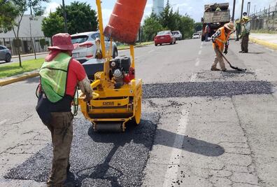 Estas son las calles de Puebla donde taparán los baches