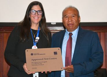 BUAP recibe acreditación como centro certificador del Oxford Test of English