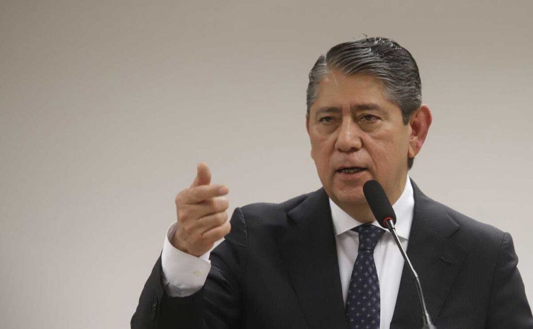 El fiscal Gilberto Higuera Bernal dijo que pronto se va a esclarecer la muerte del menor en carnaval de Huejotzingo | Foto: Agencia Es Imagen para El Universal Puebla