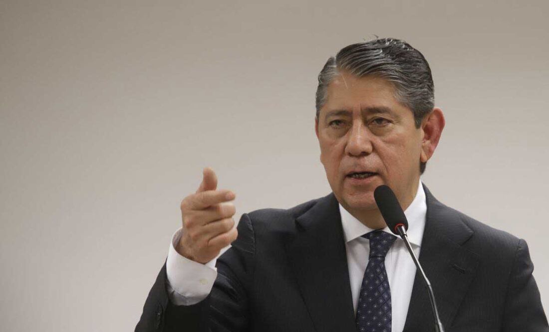 El fiscal Gilberto Higuera Bernal dijo que pronto se va a esclarecer la muerte del menor en carnaval de Huejotzingo | Foto: Agencia Es Imagen para El Universal Puebla