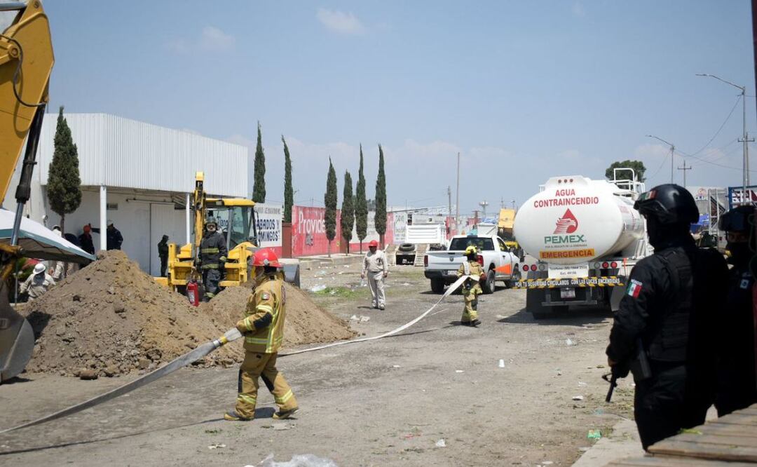 Este fin de semana fue localizado otro huachitúnel en la Central de Abasto de Puebla | Foto: Agencia Es Imagen para El Universal Puebla