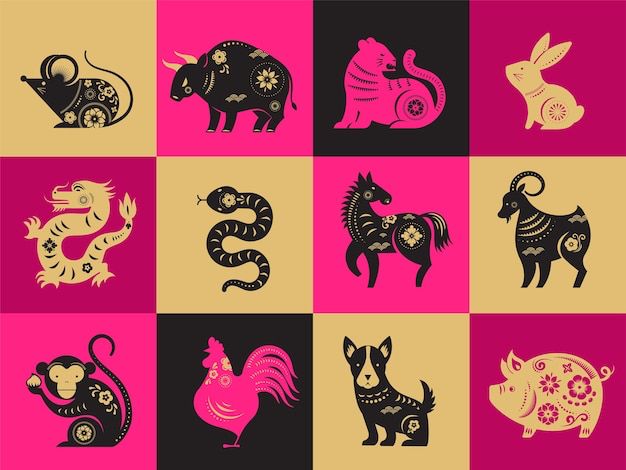 Cinco animales bendecidos por la Luna de Gusano en Marzo. Fuente: Freepik.