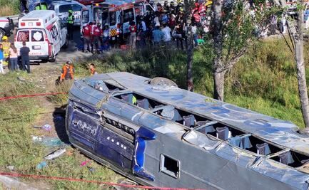 Vuelca en Puebla autobús que se dirigía al concierto de Harry Styles