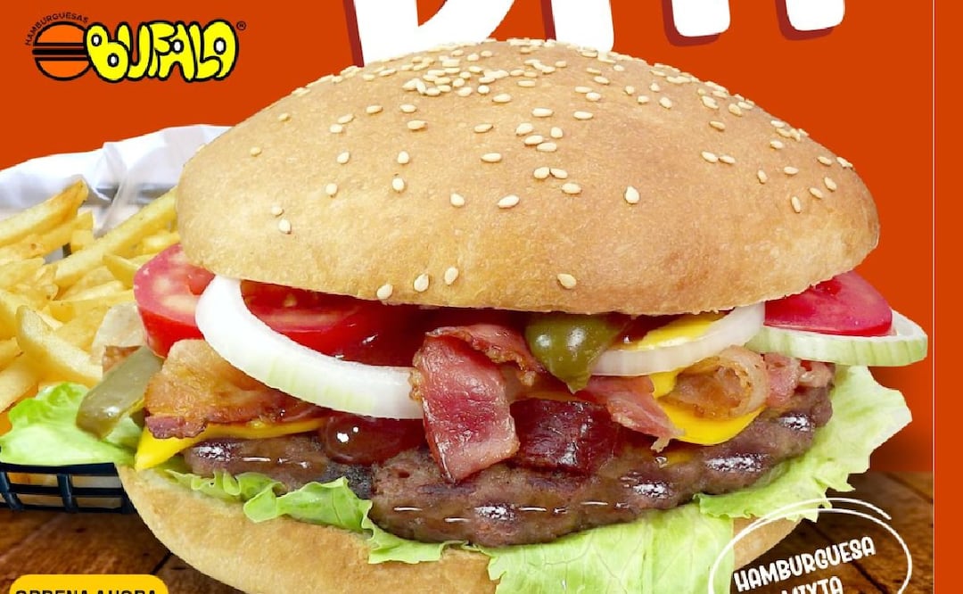 IMAGEN: Facebook Búfalo Hamburguesas de Puebla