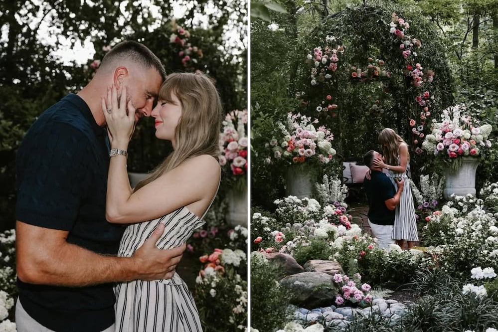 Taylor Swift y Travis Kelce anunciaron su compromiso | Foto: IG Taylor Swift