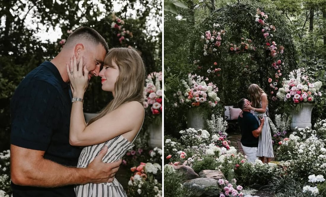 Taylor Swift y Travis Kelce anunciaron su compromiso | Foto: IG Taylor Swift