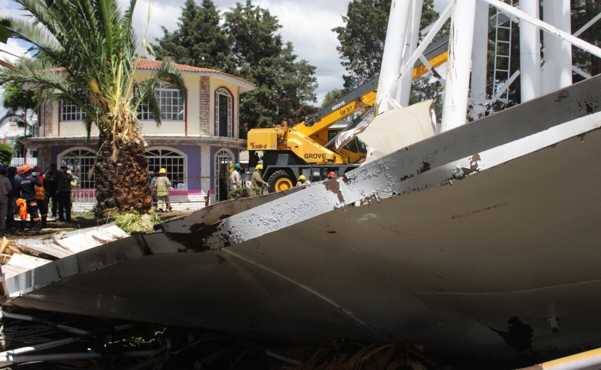 Dice Norma Layón que colaborará con la Fiscalía por desplome de tanque elevado