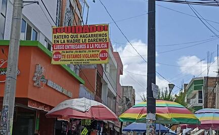 Amenazan con linchar a delincuentes en mercado de Tehuacán