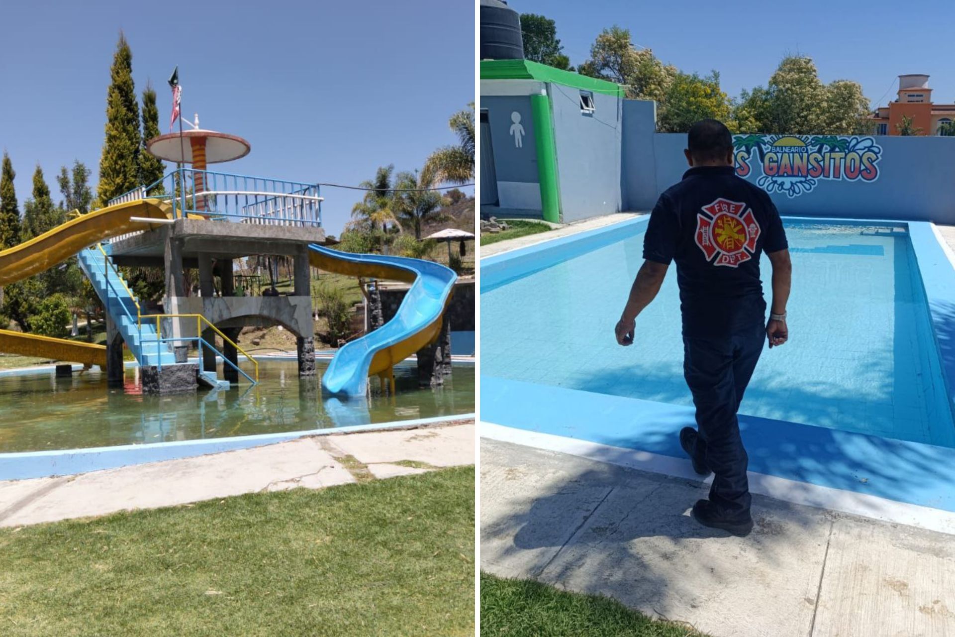 Protección Civil de San Pedro Cholula supervisa balnearios durante Semana Santa