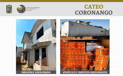 Encuentran 300 cajas de bebidas alcohólicas robadas 