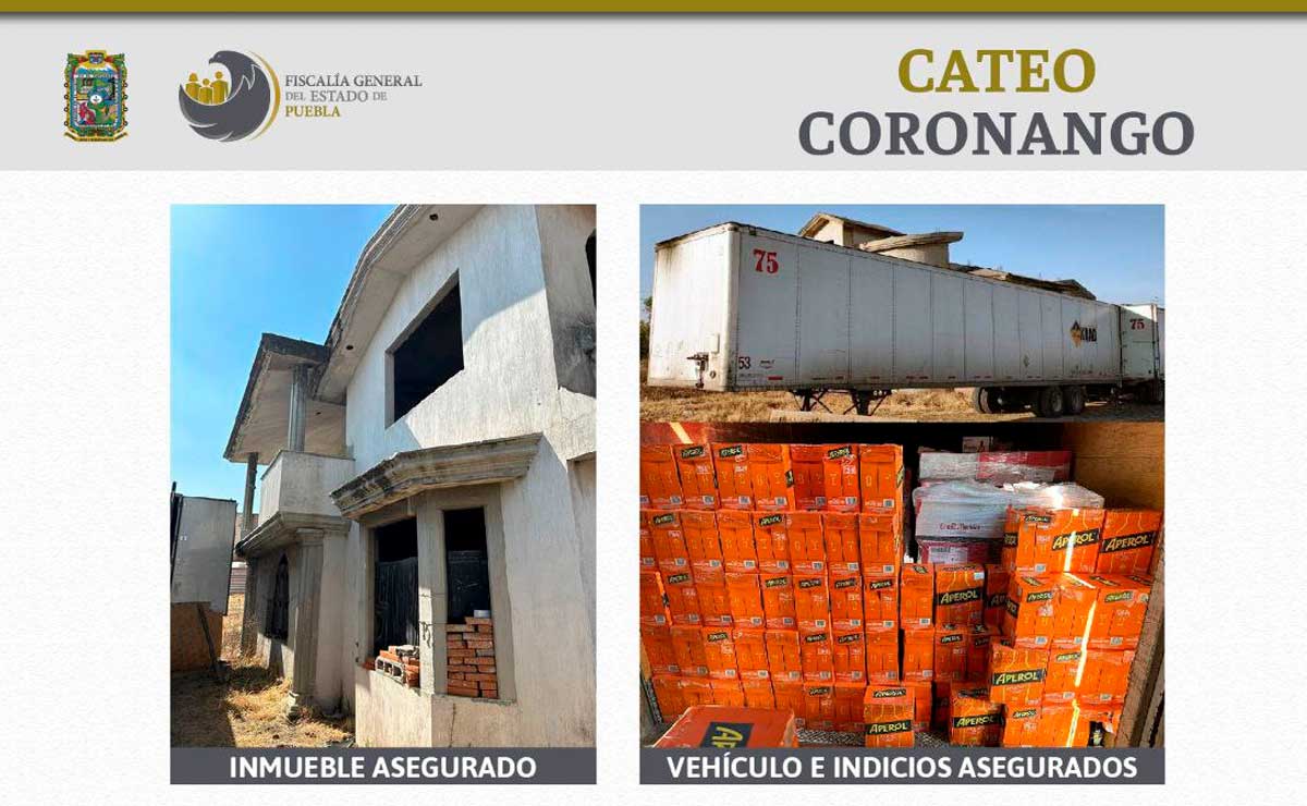 Encuentran 300 cajas de bebidas alcohólicas robadas