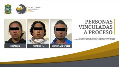 Procesan a tres asaltantes de transporte público