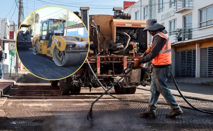 Puebla parece Ucrania, pero 5 trenes de pavimentación taparán baches: Armenta