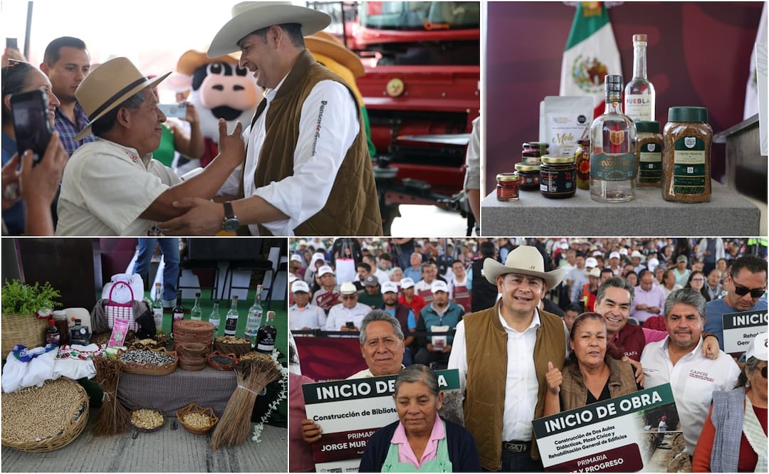 El gobernador encabezó la entrega de maquinaria agrícola, fertilizantes, obra comunitaria, apoyos educativos y acciones ambientales para impulsar el bienestar de las familias | Foto: Gobierno del Estado