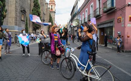 Asexuales en Puebla marchan por defender sus derechos