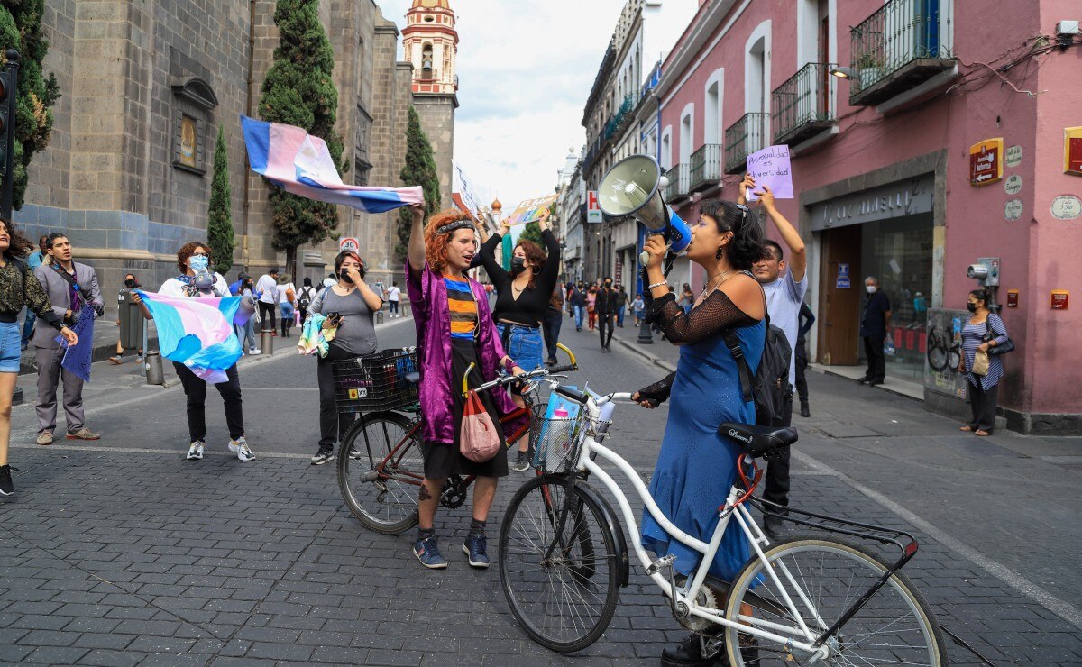 Asexuales en Puebla marchan por defender sus derechos