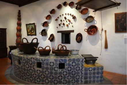 Descubre las cocinas coloniales más bonitas de Puebla 