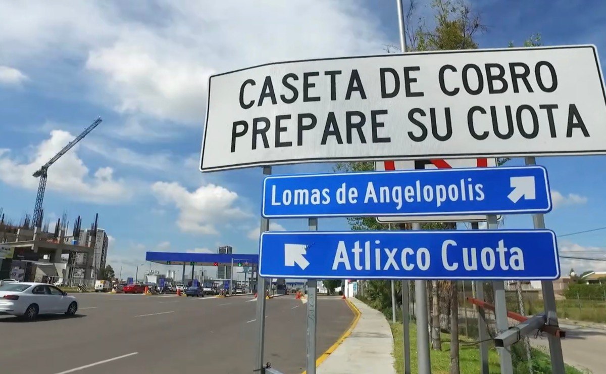 Analizan cambiar la ubicación de la caseta en la autopista Puebla-Atlixco