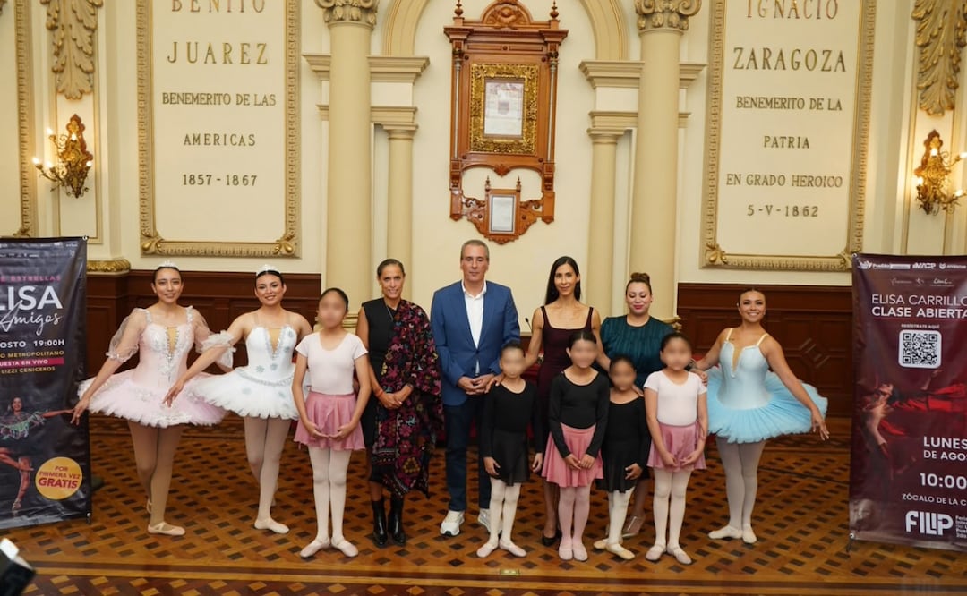 Asimismo, se llevará a cabo una Clase Abierta de Ballet el 17 de agosto en el Zócalo de la Ciudad | Foto: Ayuntamiento de Puebla.