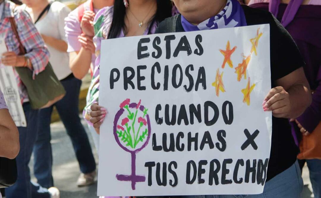 Las palabras pueden inspirar a más mujeres a ser permanentes defensoras de sus derechos | Foto:  agencia Es Imagen para El Universal Puebla