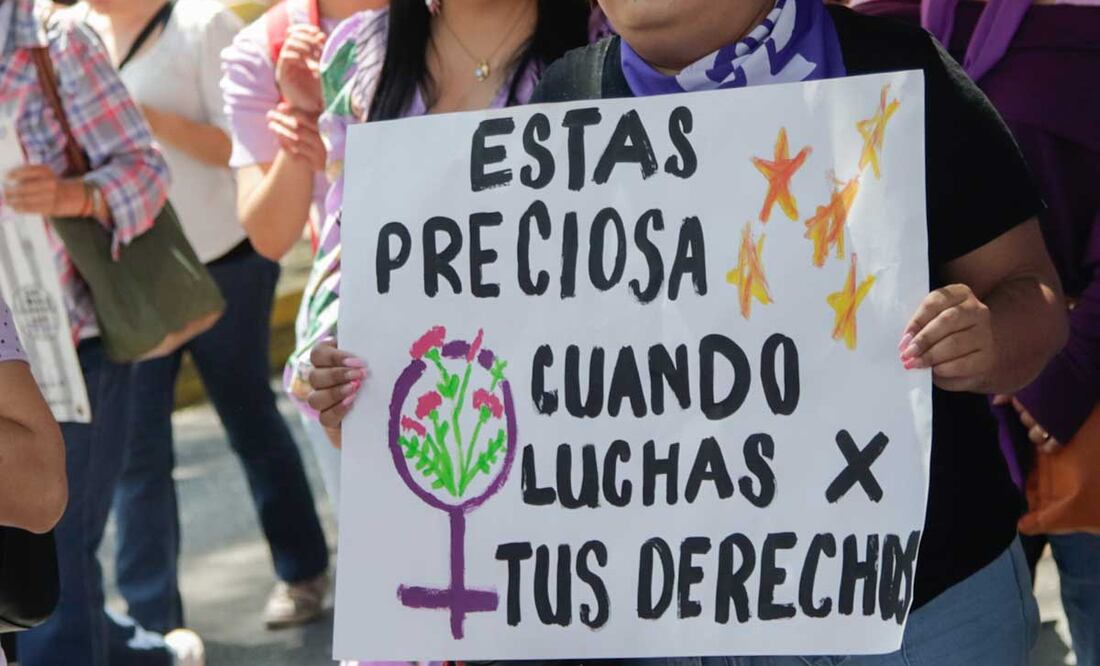 Las palabras pueden inspirar a más mujeres a ser permanentes defensoras de sus derechos | Foto: agencia Es Imagen para El Universal Puebla