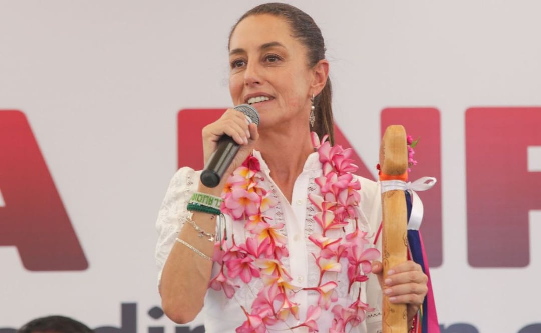 Claudia Sheinbaum estuvo de gira en Izúcar de Matamoros | Foto: Agencia Es Imagen para El Universal Puebla