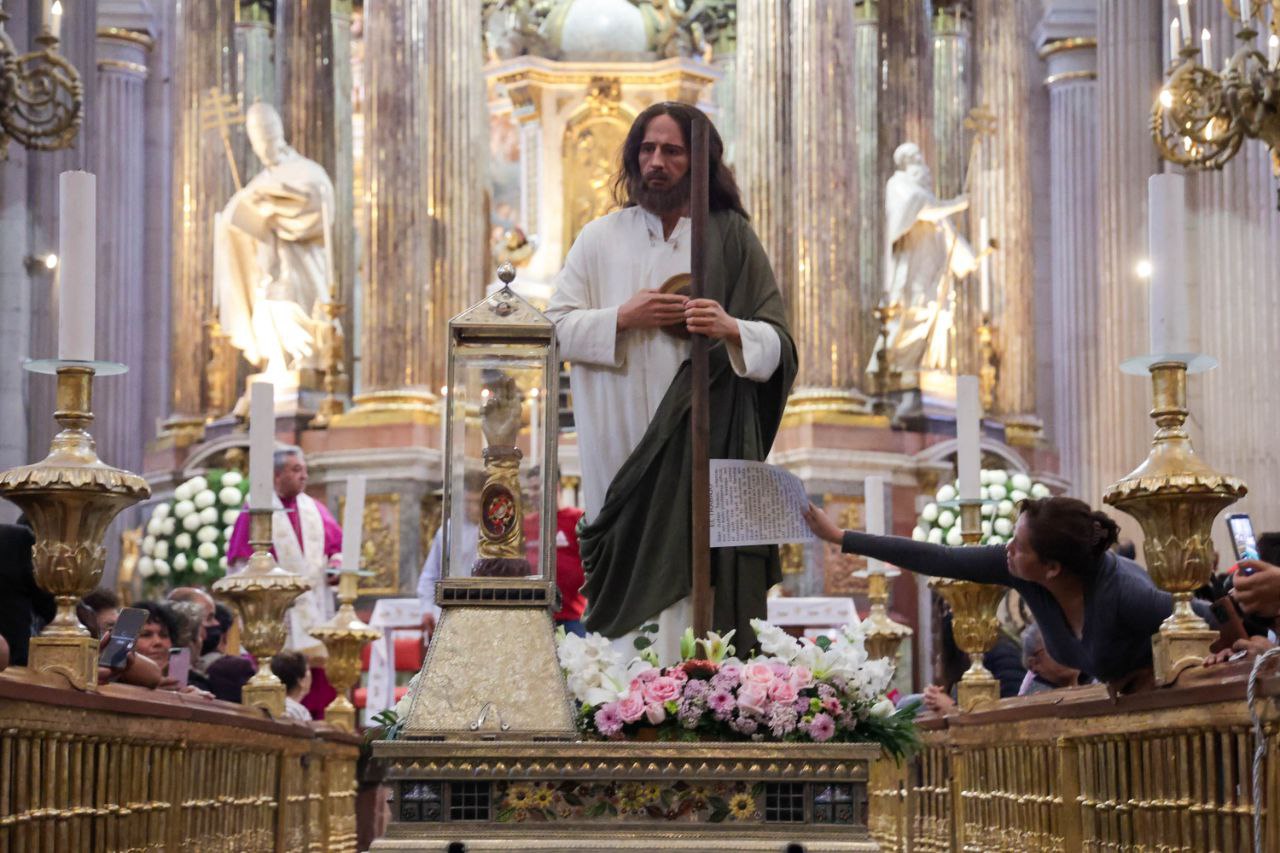 La reliquia de San Judas Tadeo ya está en la Catedral de Puebla | Es Imagen