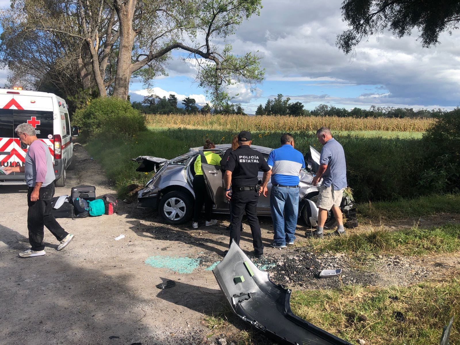 El accidente ocurrió el sábado 7 de octubre |Créditos La Noticia Digital de Tlaxcala