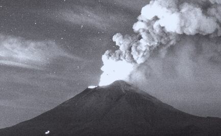 Volcán Popocatépetl emite tren de exhalaciones; se prevé caída de ceniza en Puebla