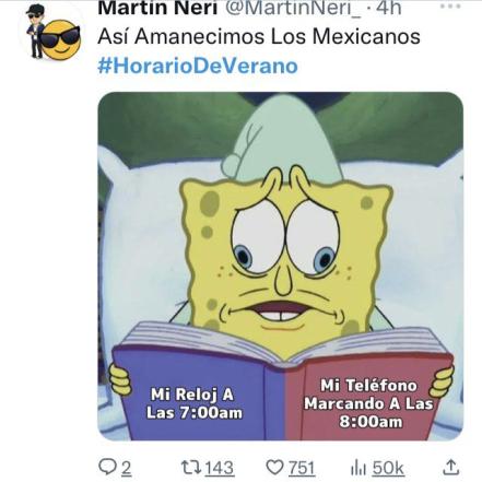 ¿Qué hora es? Los mejores memes del caótico primer día sin el Horario de Verano