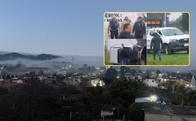 Pobladores golpean a 3 ministeriales y vuelcan patrulla durante operativo en Zacapoaxtla