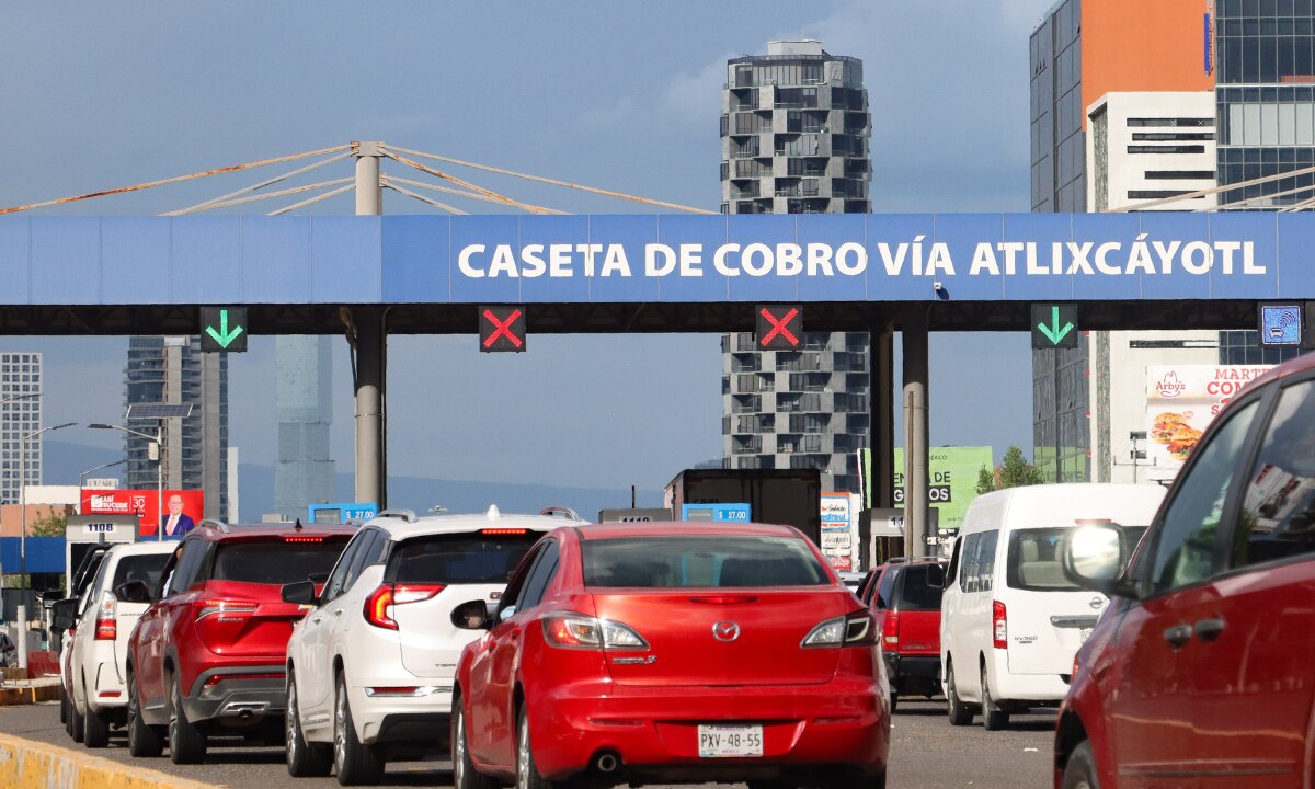 Sube el costo de la caseta en la autopista Puebla-Atlixco