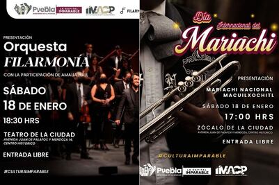 Gobierno de Puebla invita a disfrutar actividades culturales este fin de semana