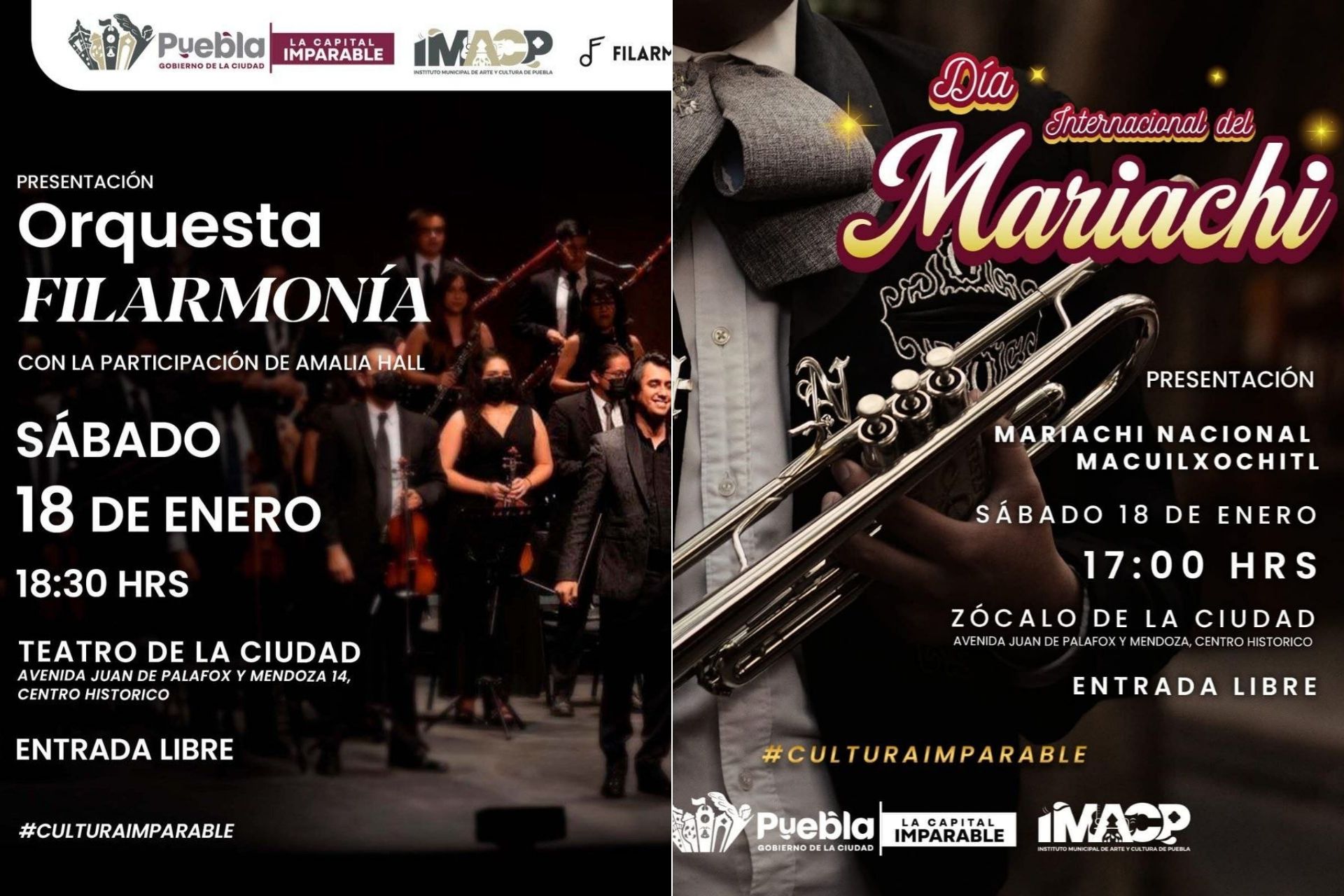 Gobierno de Puebla invita a disfrutar actividades culturales este fin de semana