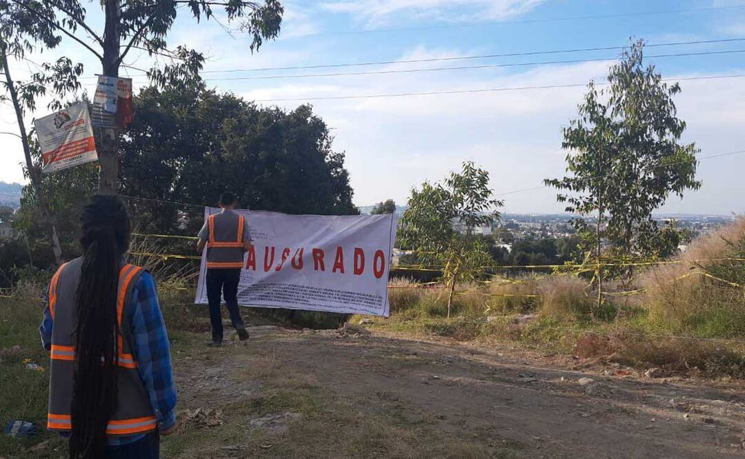 Por derribo de árboles sin permiso, se clausuraron obras del nuevo hospital del IMSS | Foto: Twitter Secretaría del Medio Ambiente