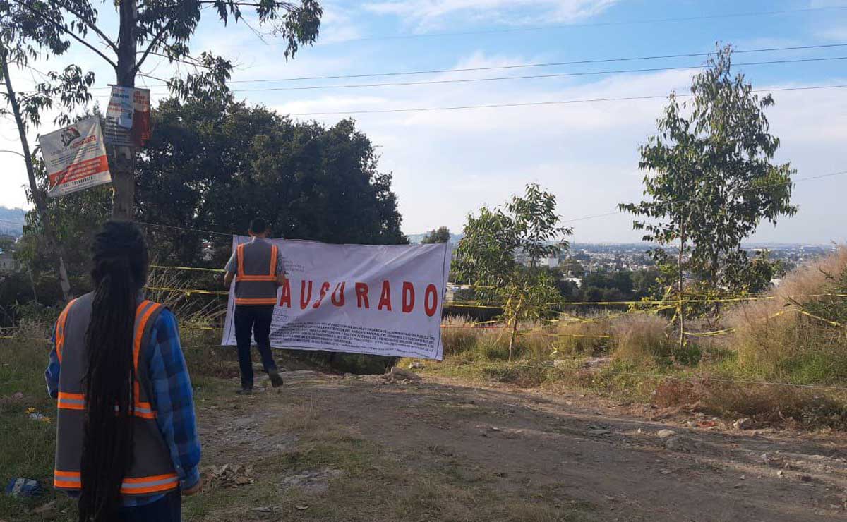Clausura Medio Ambiente obra del nuevo IMSS San Alejandro