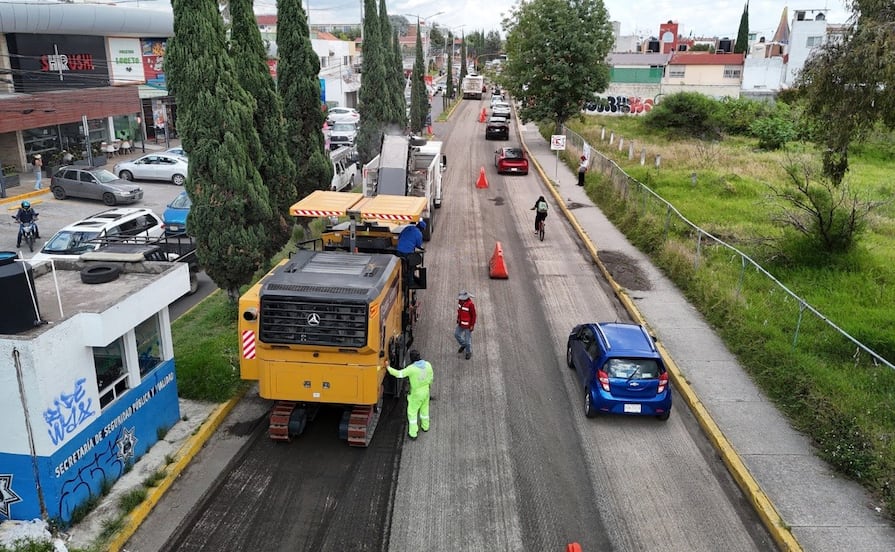 Gobierno de Puebla continúa con la rehabilitación de 28 mil calles y carreteras