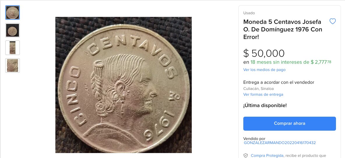 Si tienes monedas antiguas guardadas, podrías tener un verdadero tesoro | Mercado Libre