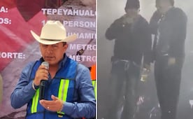 VIDEO Polémico alcalde de Tepeyahualco ahora aparece alcoholizado en concierto de Titanes de Durango
