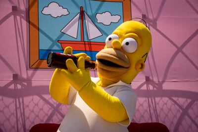 Celebra Navidad con Los Simpson en el Centro Histórico