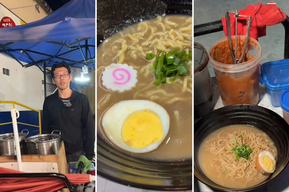 En Puebla está el único triciclo de ramen en México | Foto: RRSS