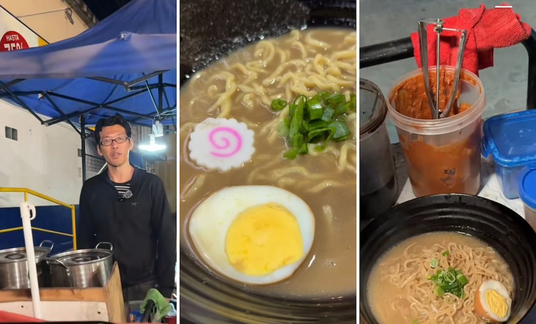 En Puebla está el único triciclo de ramen en México | Foto: RRSS