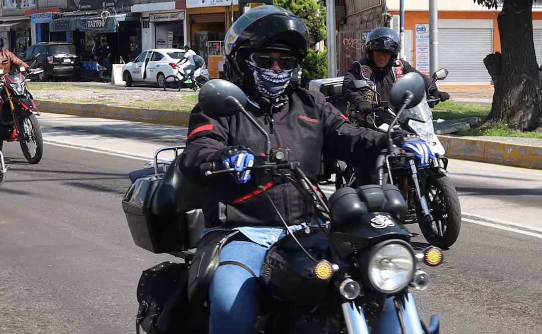 Estos son los clubes y grupos más populares de bikers en Puebla | Foto: agencia Es Imagen para El Universal Puebla