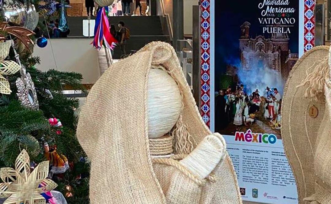 Los nacimientos poblanos están presentes año con año en el Vaticano |  Foto: Vatican News